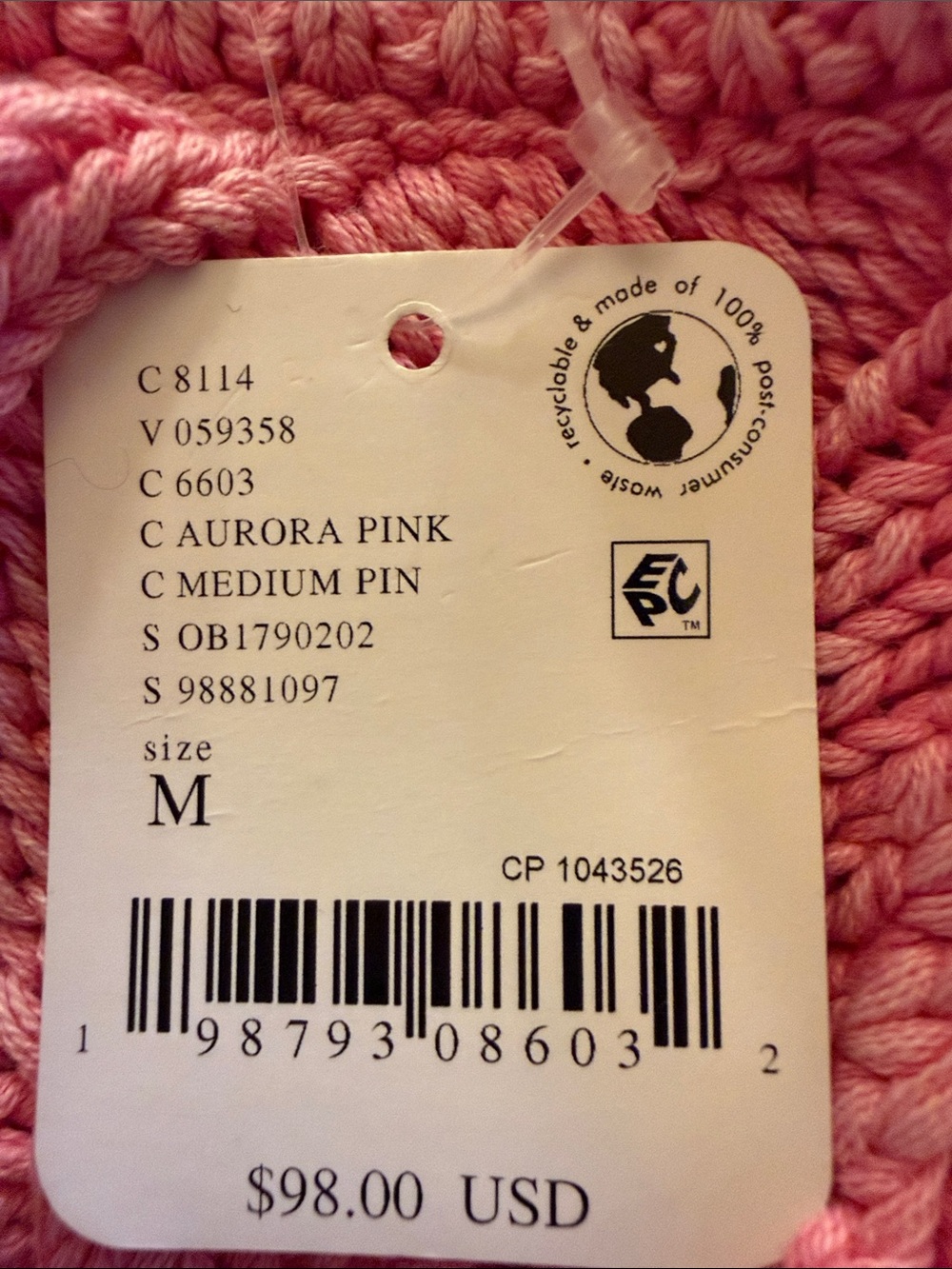 FREE PEOPLE Cable Knit Pink Sweater - Picture 2 of 4